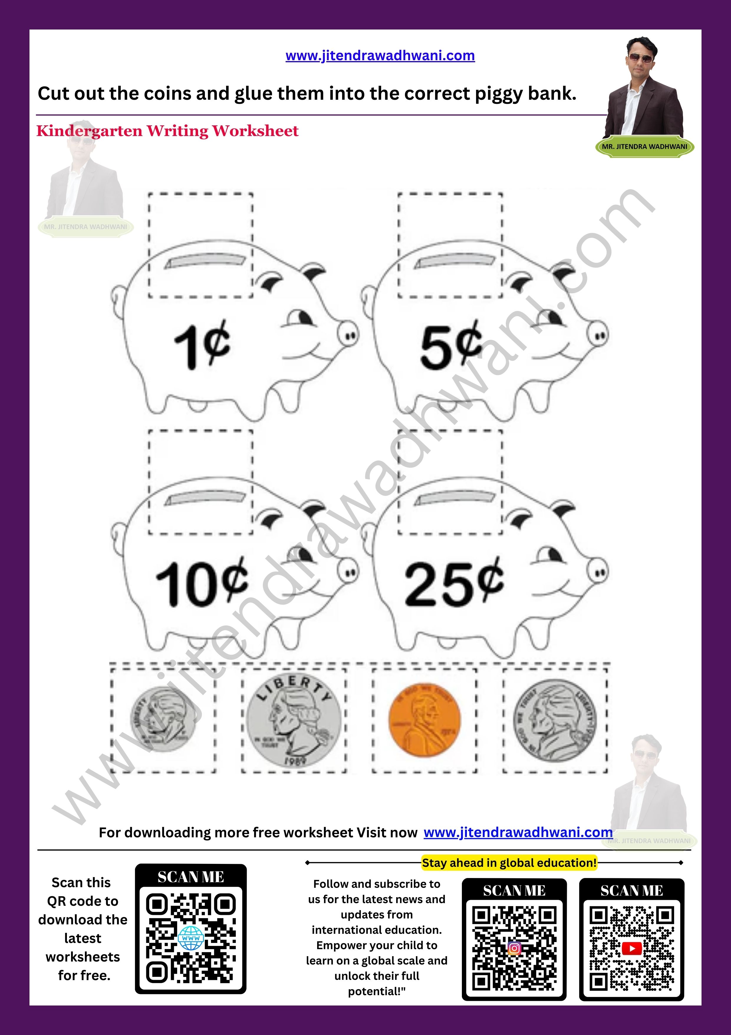 Number Tracing 31 to 40 Thumbnail