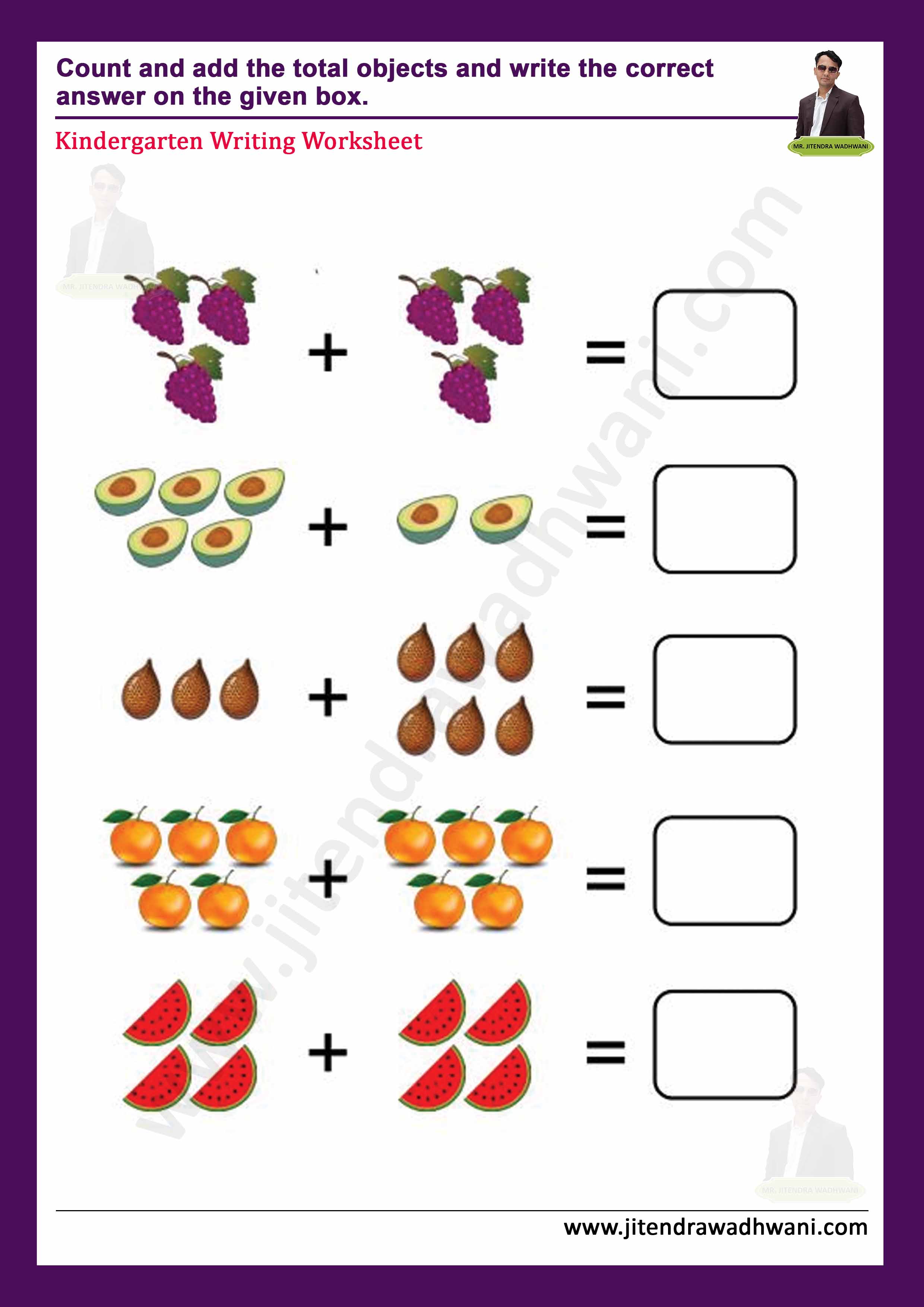 Addition Worksheet Thumbnail