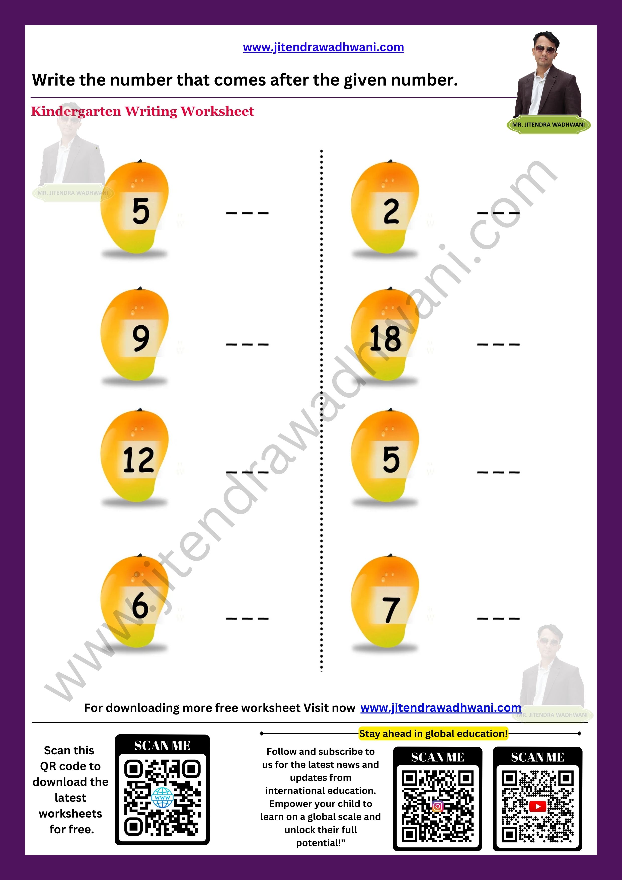 Subtraction Worksheet Thumbnail