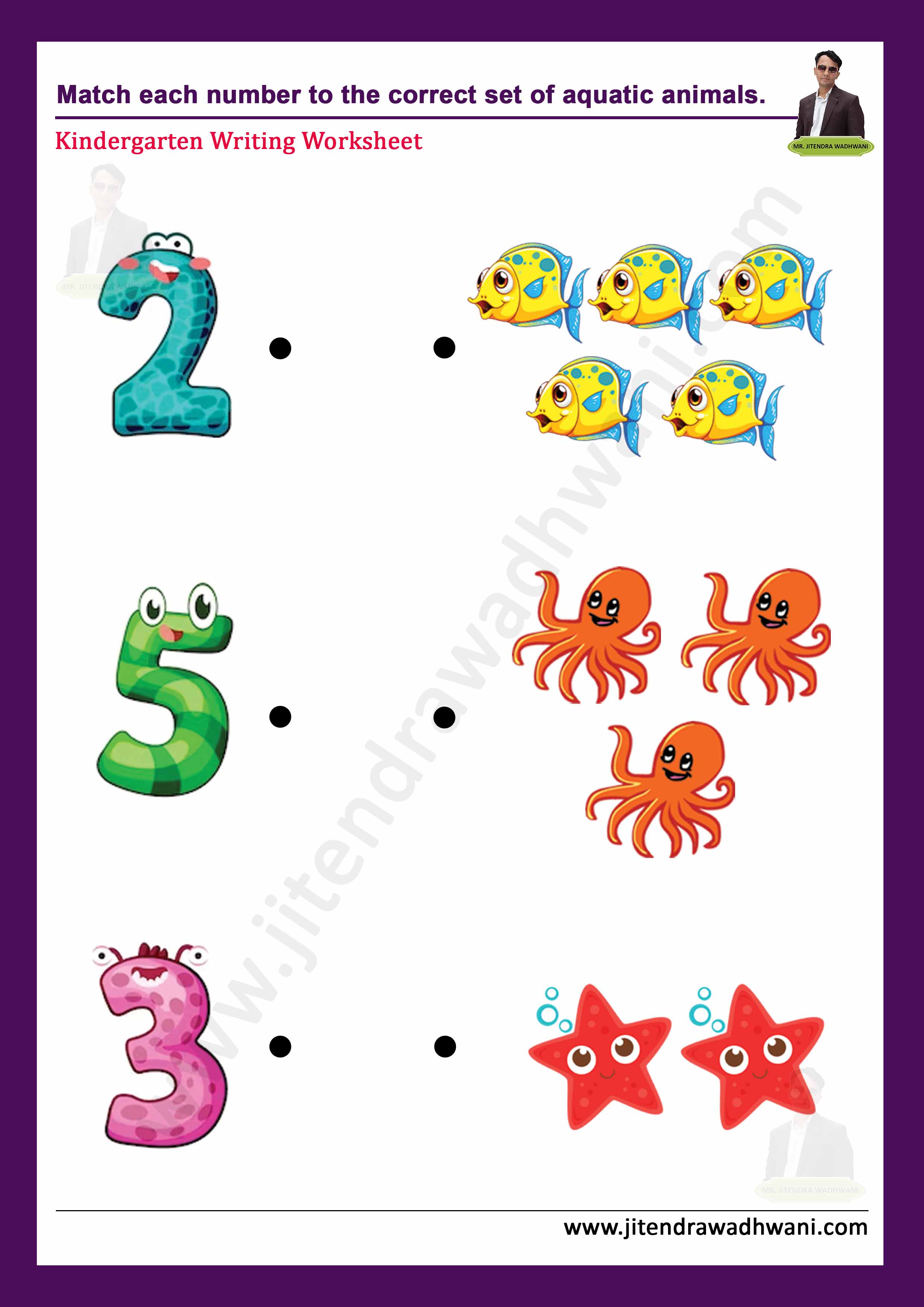 Number Tracing 31 to 40 Thumbnail