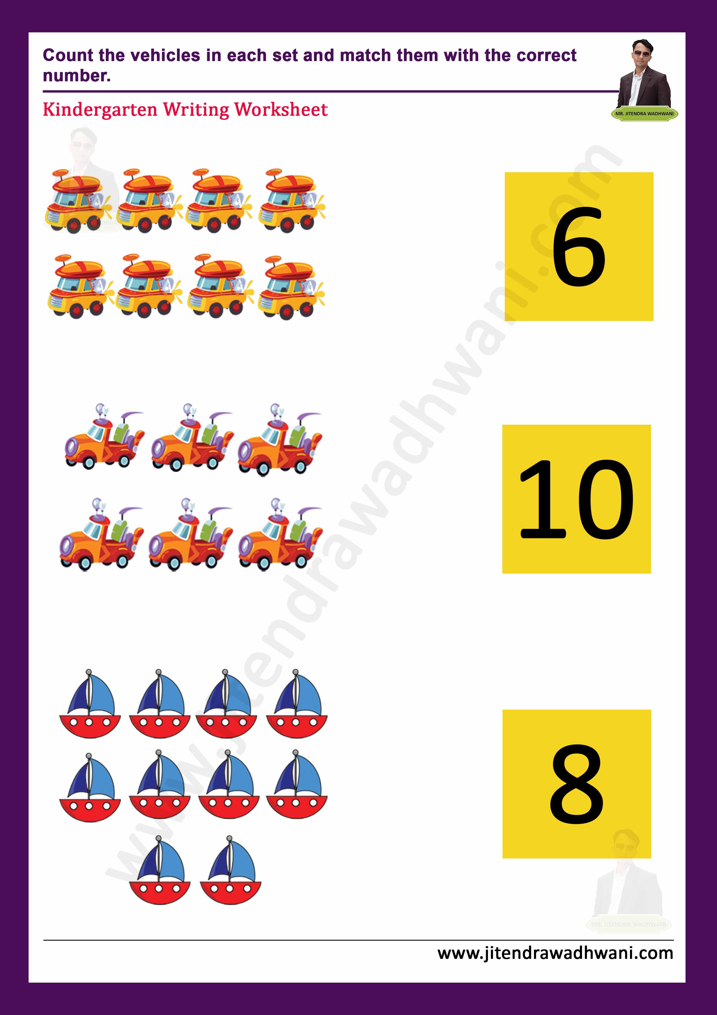 Number Tracing 31 to 40 Thumbnail