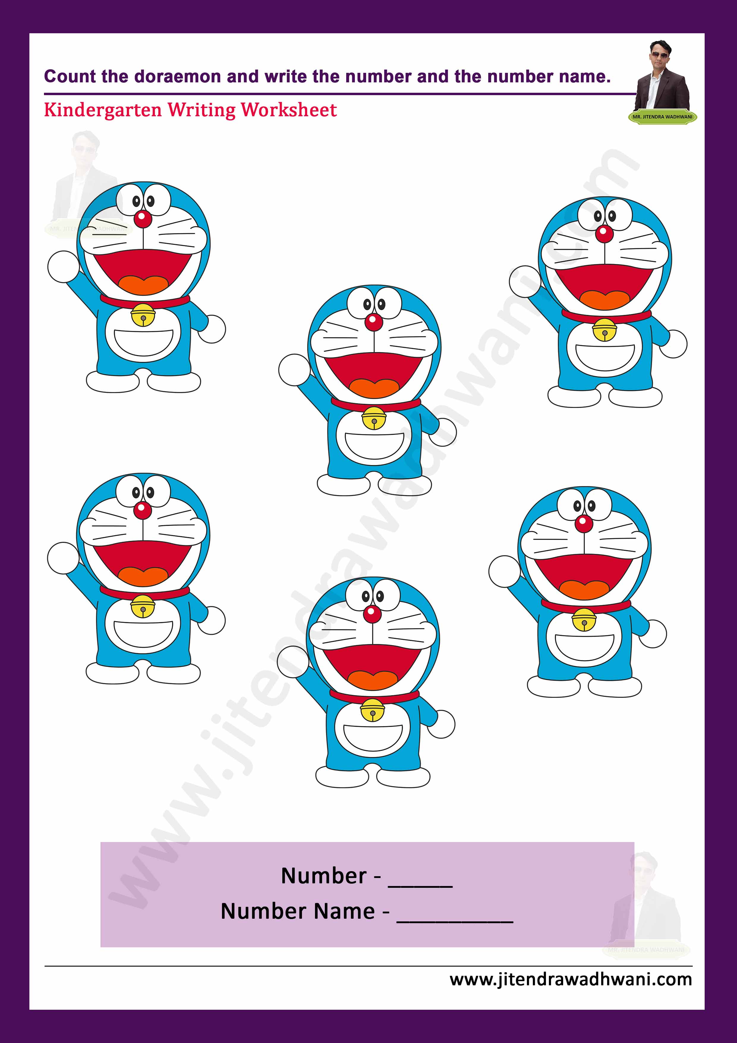 Number Tracing 31 to 40 Thumbnail
