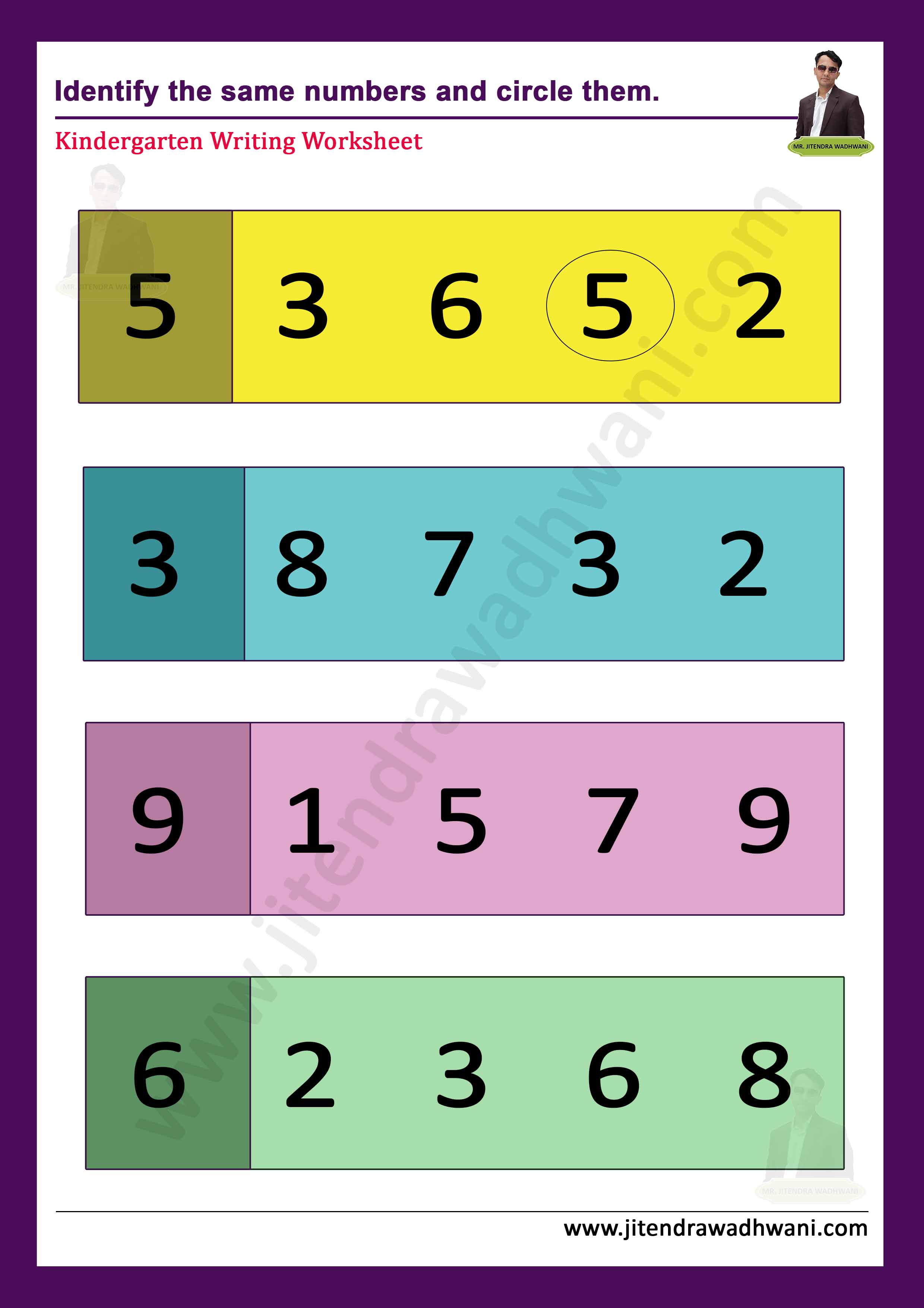 Number Tracing 11 to 20 Thumbnail