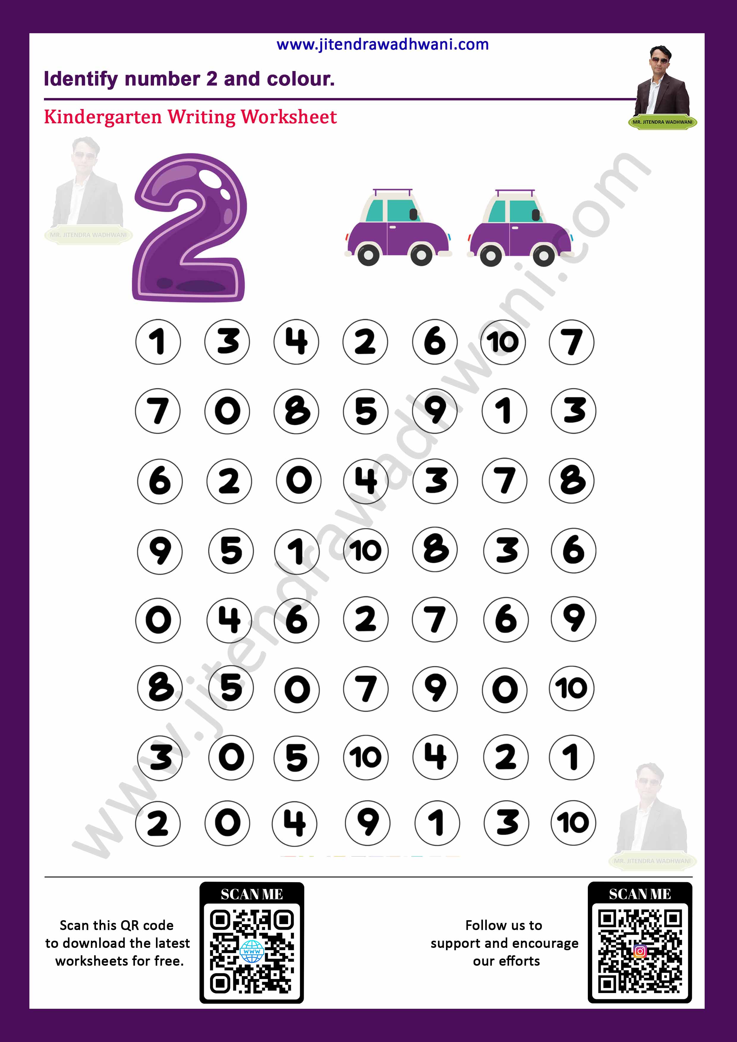 Number Tracing 11 to 20 Thumbnail