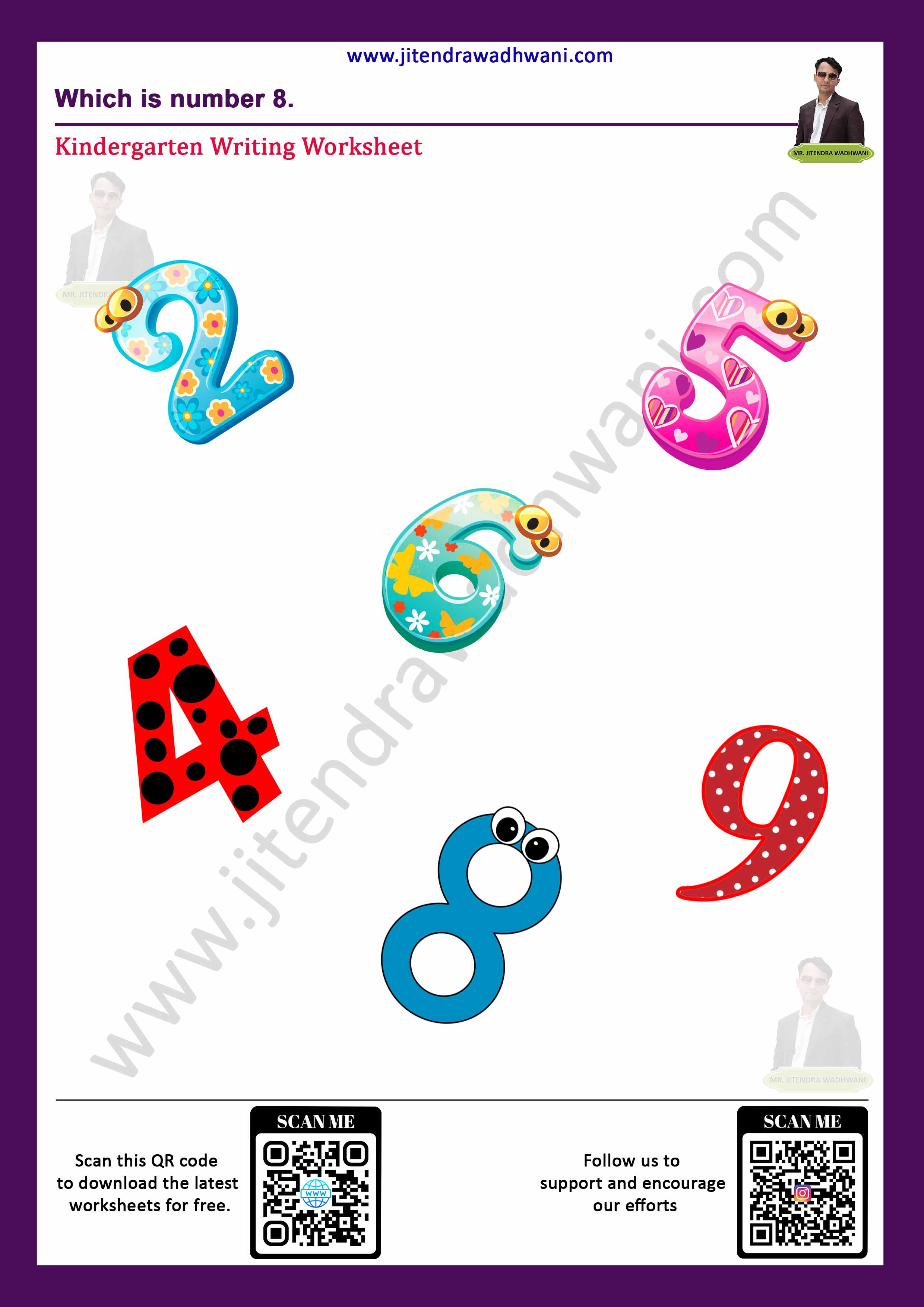 Number Tracing 11 to 20 Thumbnail