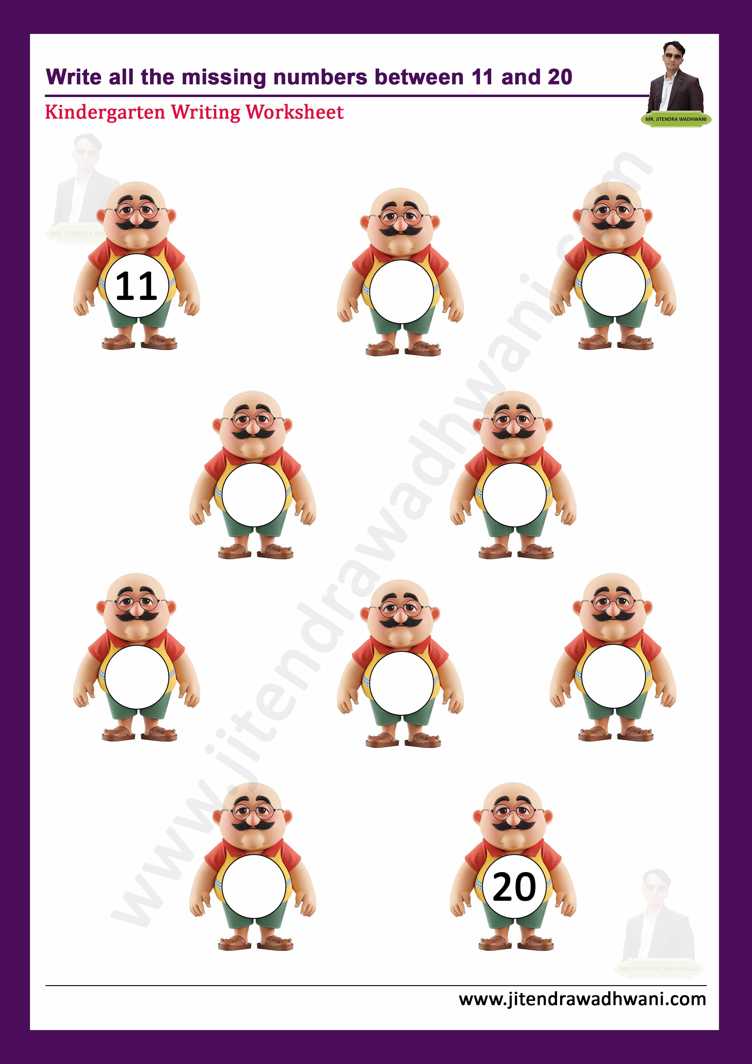 Subtraction Worksheet Thumbnail