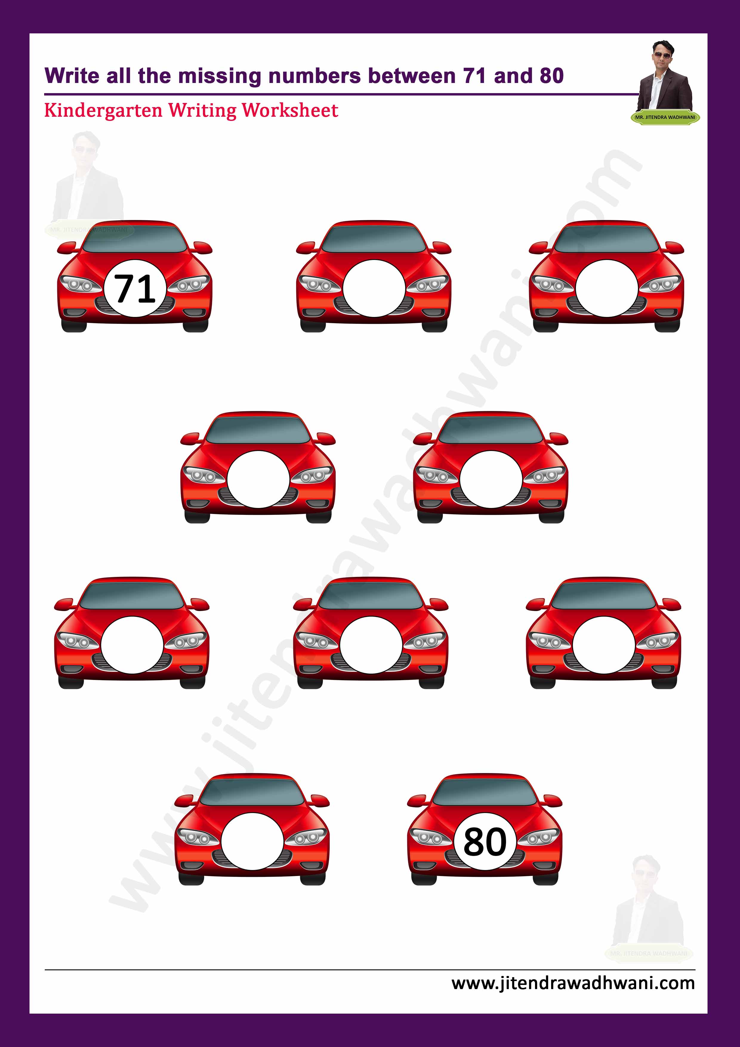 Subtraction Worksheet Thumbnail