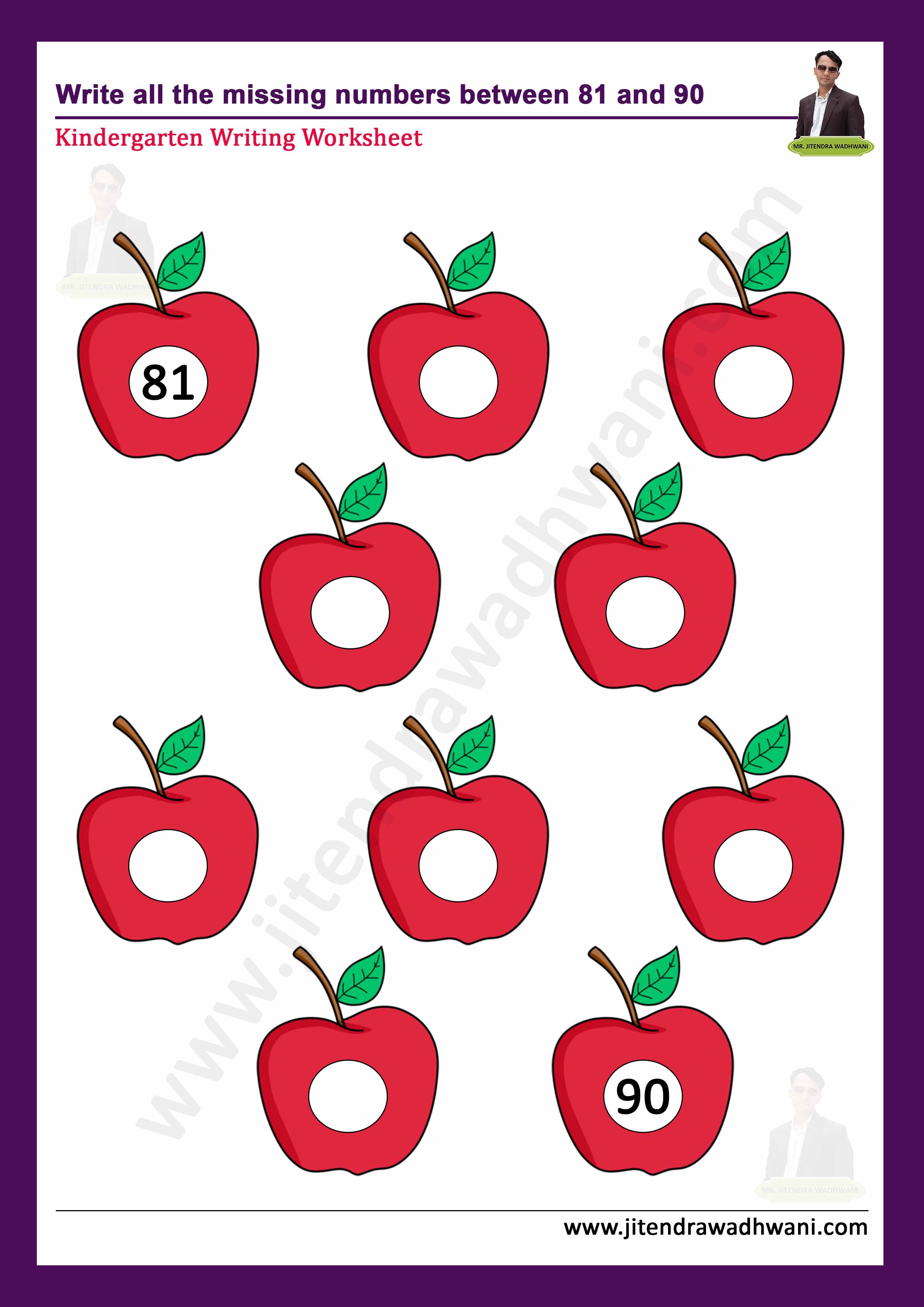Subtraction Worksheet Thumbnail
