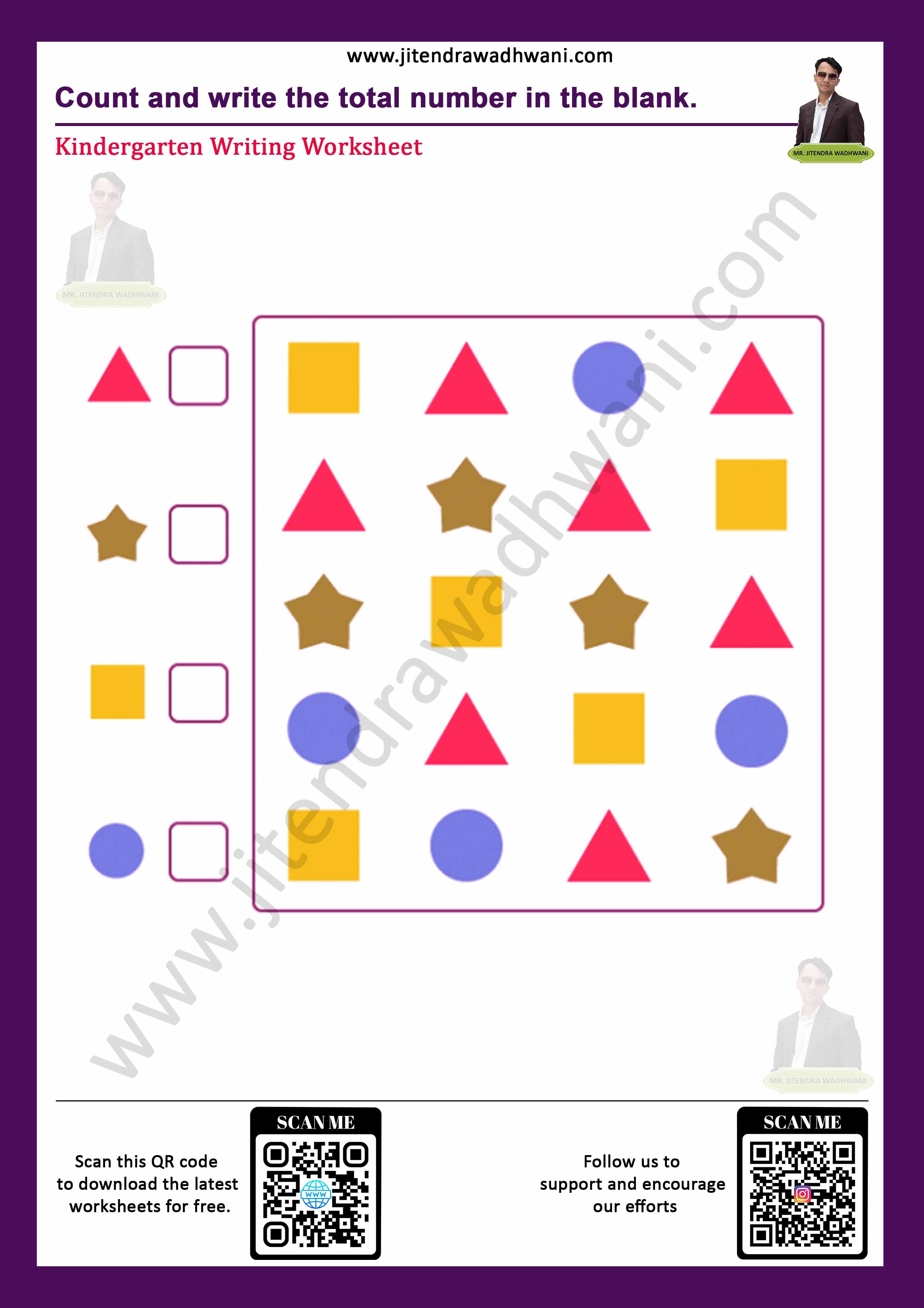 Number Tracing 31 to 40 Thumbnail