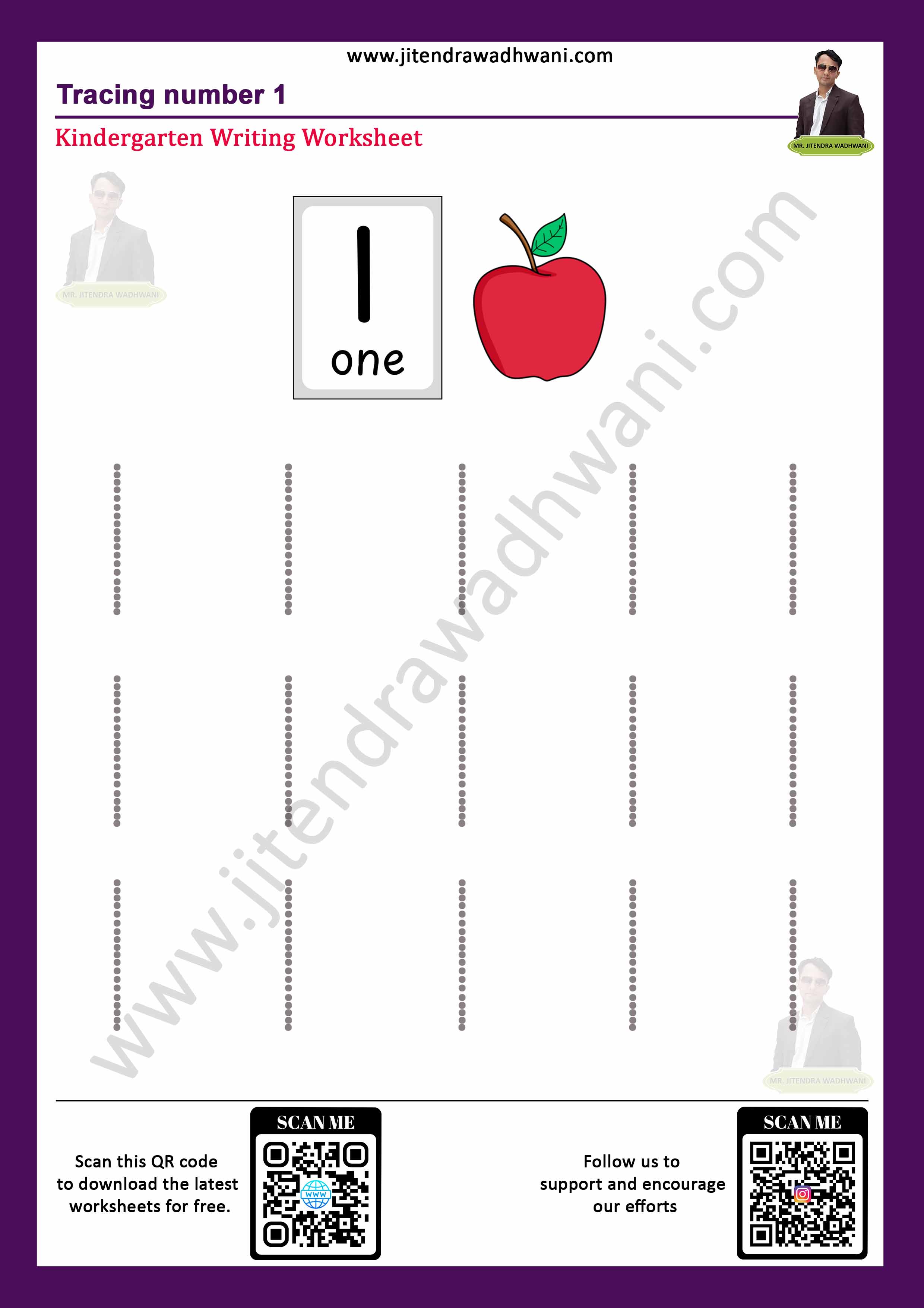 Number Tracing 1